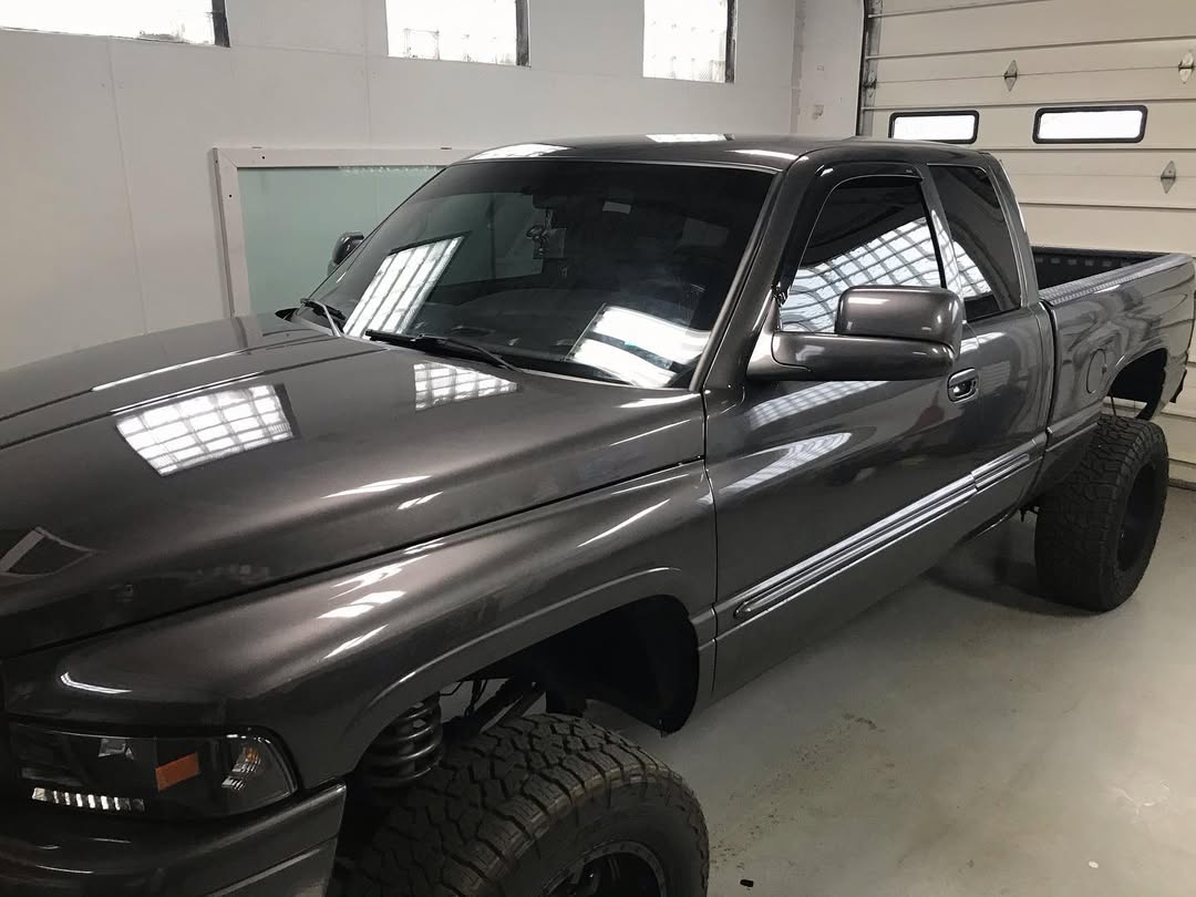 Vehicle after premium window tint installation