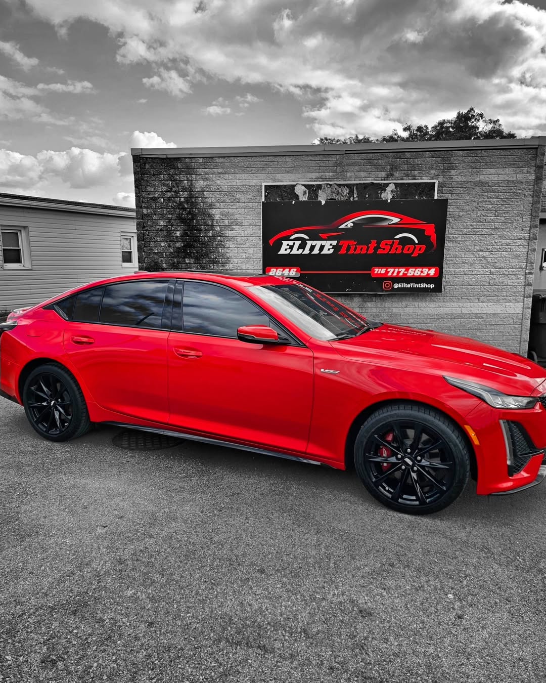Recent automotive tint install 12